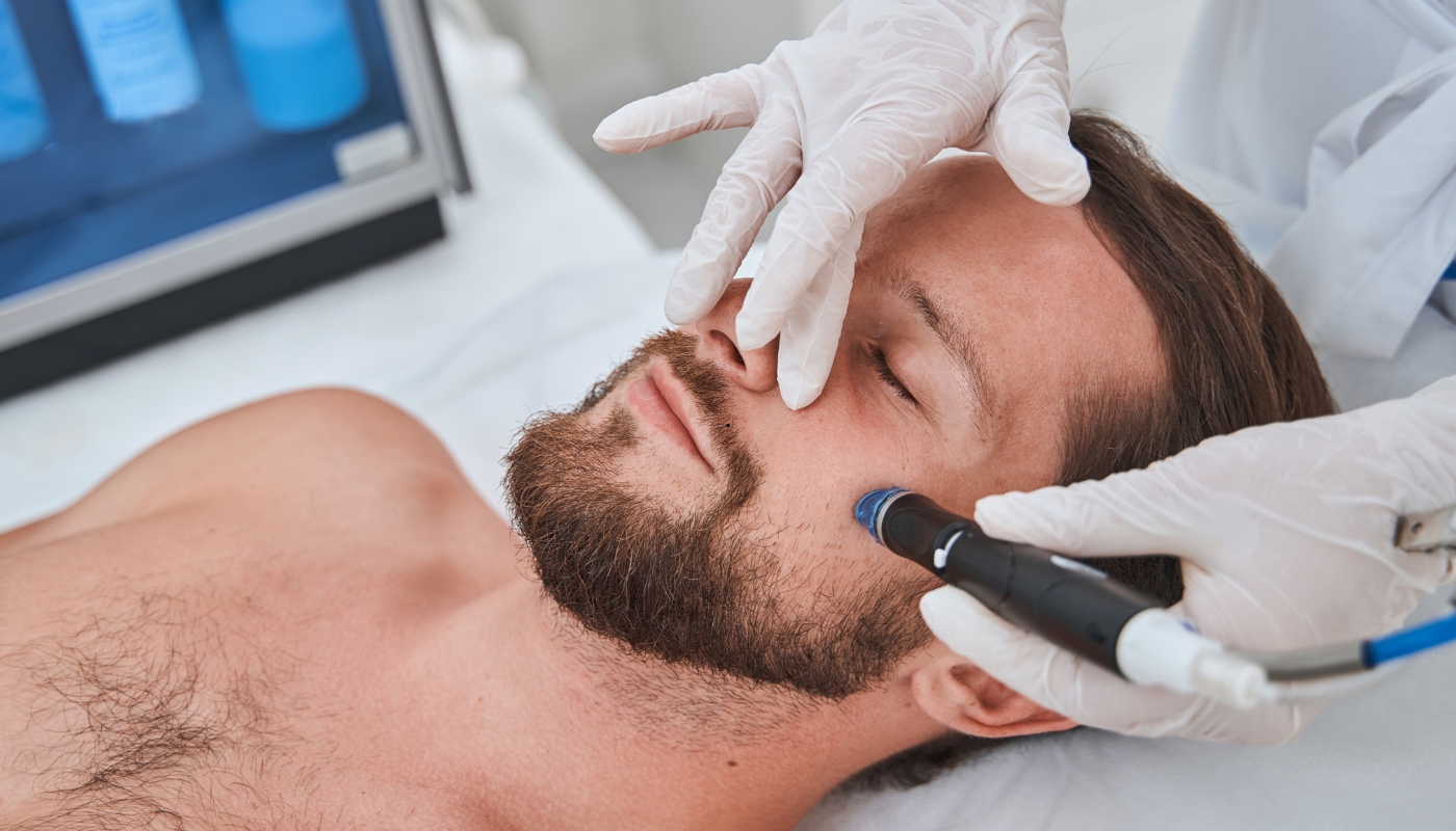 جلسات تنظيف البشرة للرجال جلسات تنظيف البشرة للرجال