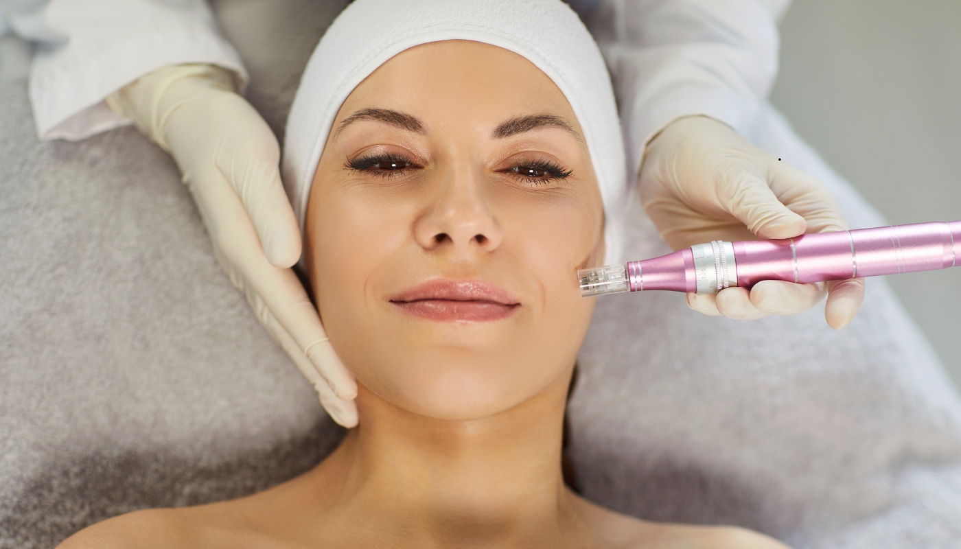 chiffonChiffon Clinics – بشرة شابة بإشراف خبراء امرأة تتمتع ببشرة شابة ومشرقة بعد جلسة عناية بالبشرة في عيادات شيفون